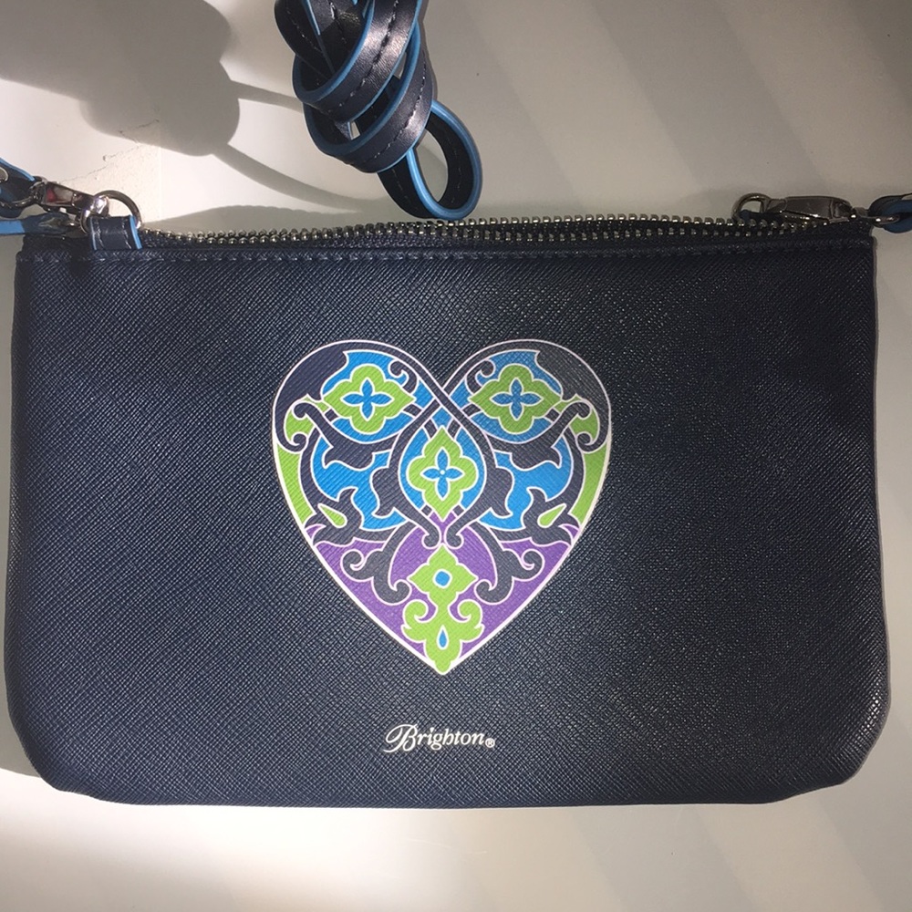 Brighton Summer Heart Mini Crossbody Bag.